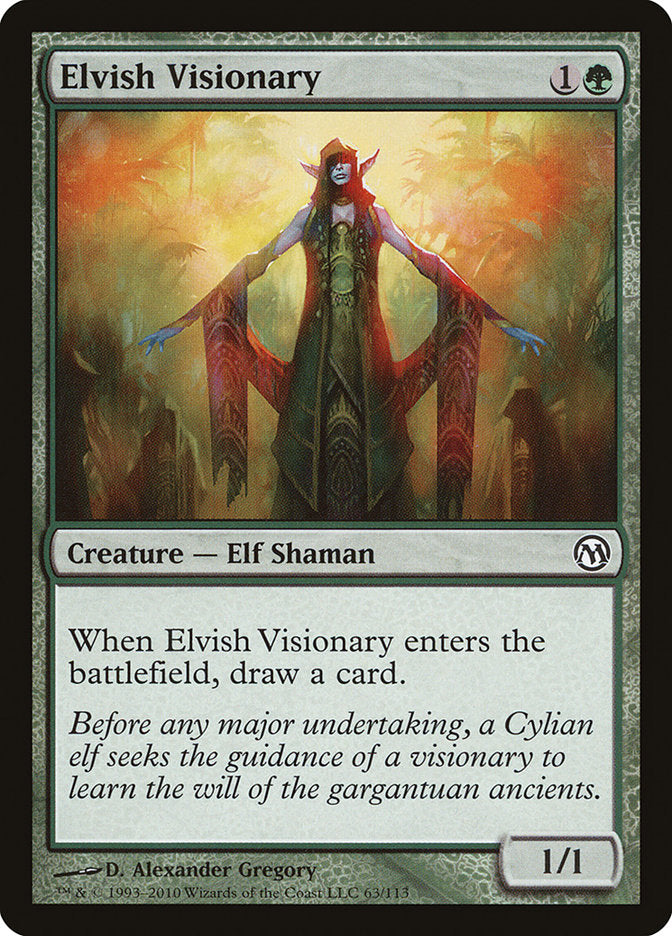 Elvish Visionary [Duels of the Planeswalkers] | Tables and Towers