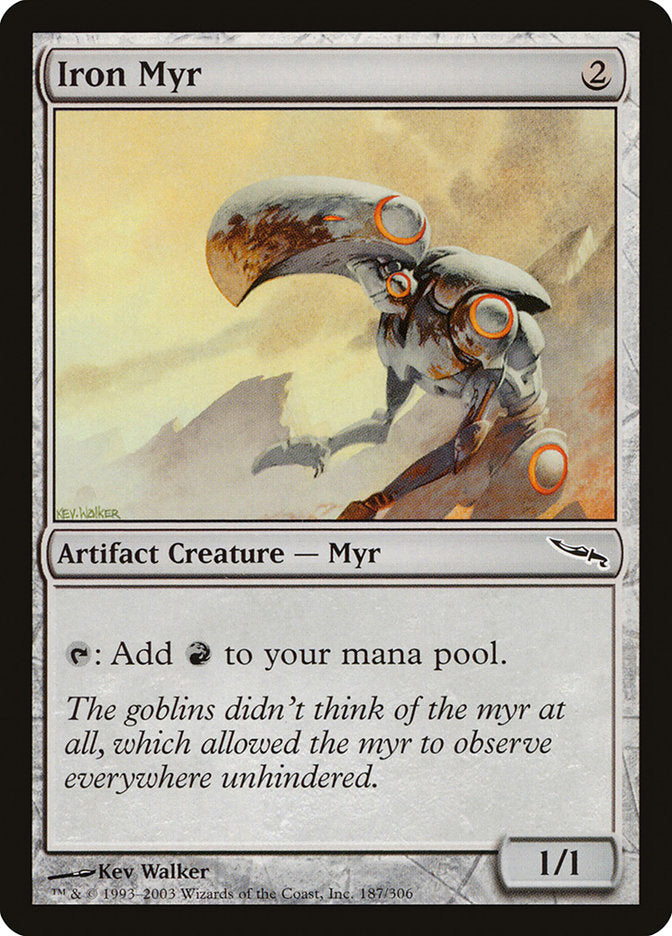 Iron Myr [Mirrodin] | Tables and Towers