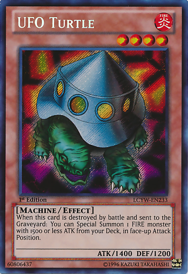 UFO Turtle [LCYW-EN233] Secret Rare | Tables and Towers