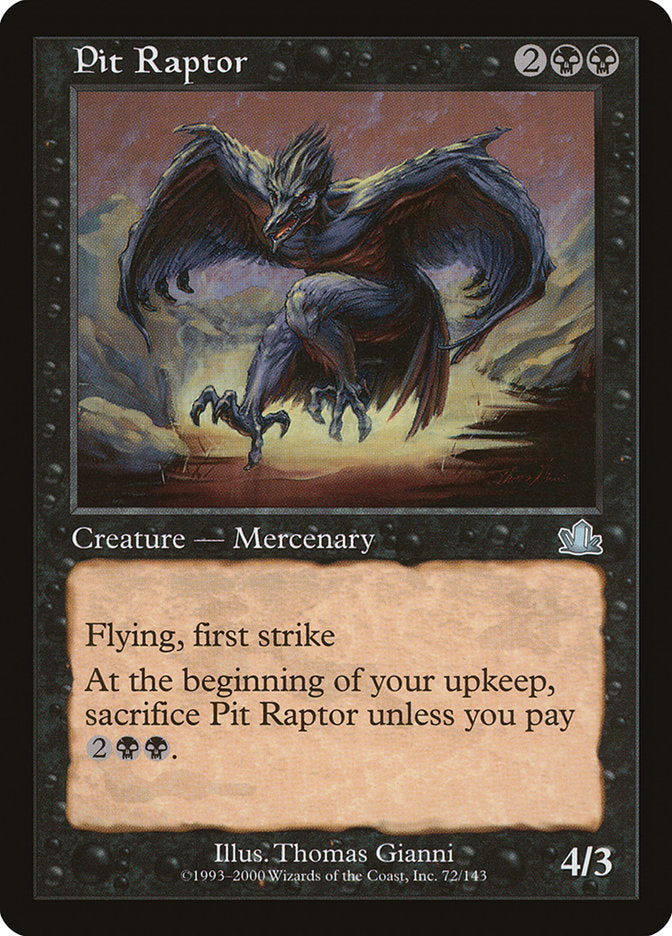 Pit Raptor [Prophecy] | Tables and Towers