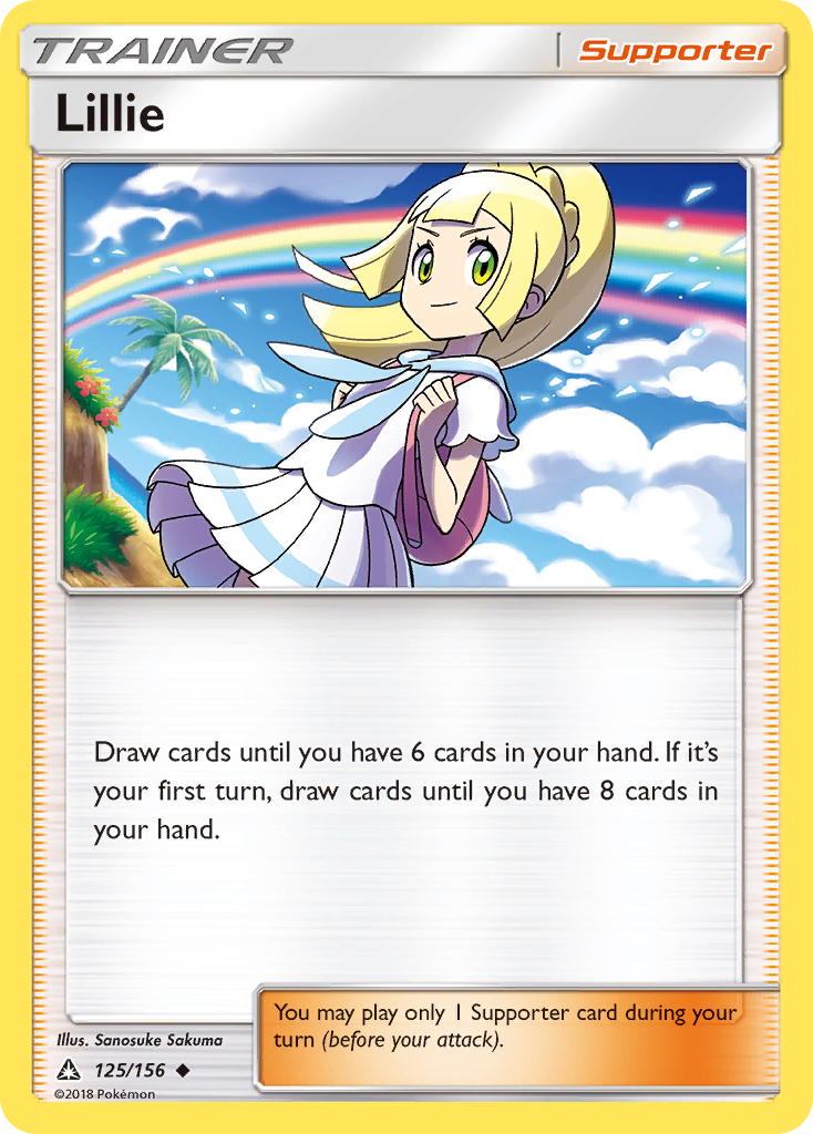 Lillie (125/156) [Sun & Moon: Ultra Prism] | Tables and Towers