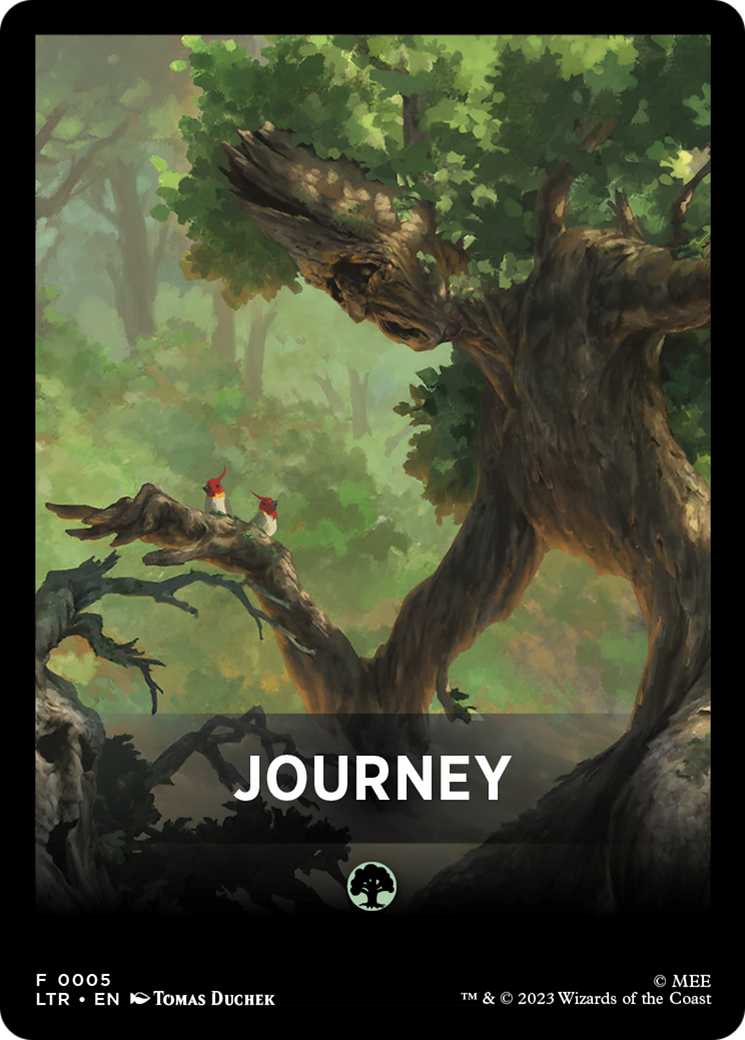 Journey Theme Card [The Lord of the Rings: Tales of Middle-Earth Tokens] | Tables and Towers