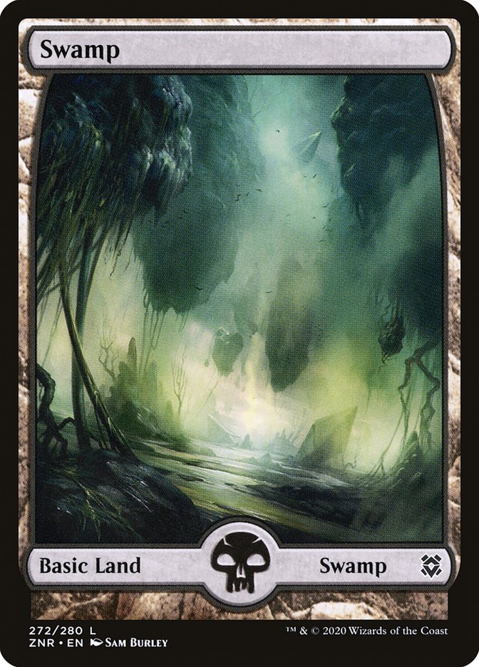 Swamp (272) [Zendikar Rising] | Tables and Towers