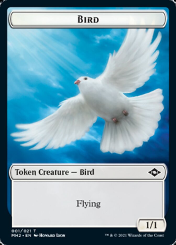 Bird // Squirrel Double-Sided Token [Modern Horizons 2 Tokens] | Tables and Towers