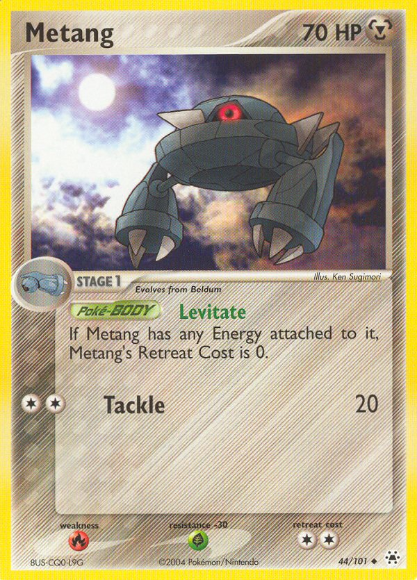 Metang (44/101) [EX: Hidden Legends] | Tables and Towers