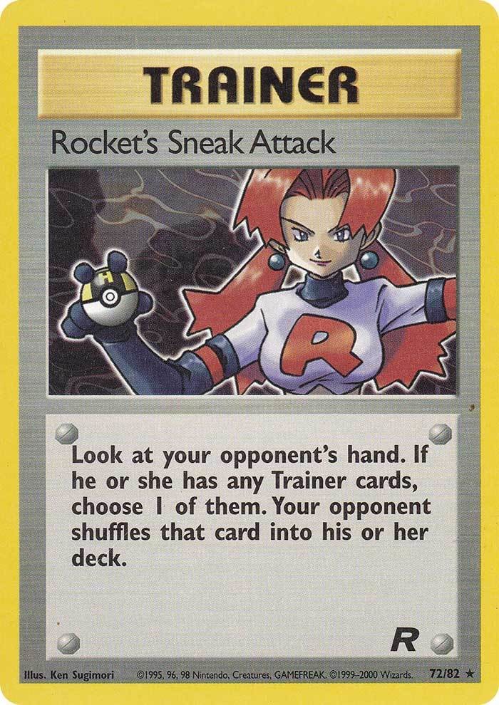 Rocket's Sneak Attack (72/82) [Team Rocket Unlimited] | Tables and Towers