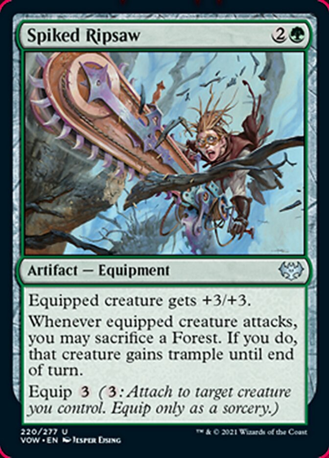 Spiked Ripsaw [Innistrad: Crimson Vow] | Tables and Towers