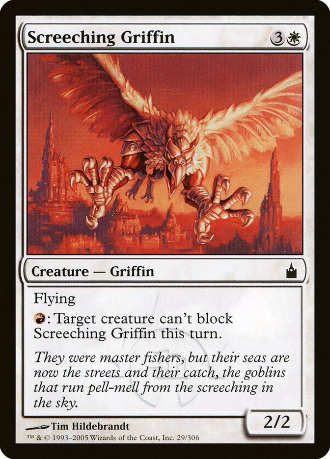 Screeching Griffin [Ravnica: City of Guilds] | Tables and Towers