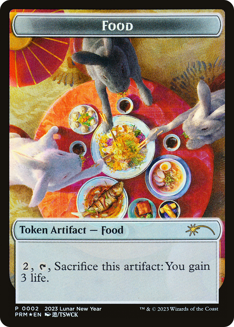 Food Token [Year of the Rabbit 2023] | Tables and Towers