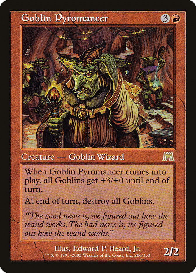 Goblin Pyromancer [Onslaught] | Tables and Towers