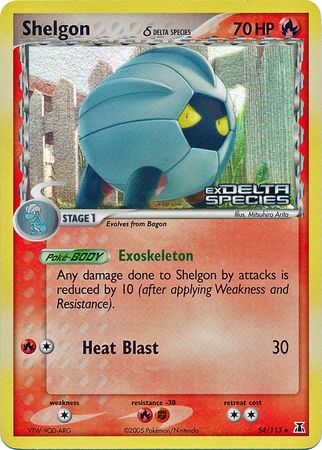 Shelgon (54/113) (Delta Species) (Stamped) [EX: Delta Species] | Tables and Towers