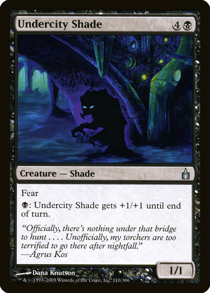 Undercity Shade [Ravnica: City of Guilds] | Tables and Towers