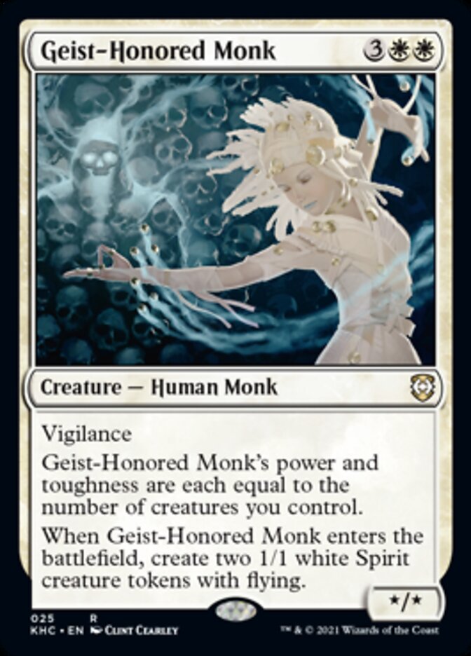 Geist-Honored Monk [Kaldheim Commander] | Tables and Towers