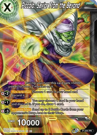 Piccolo, Savior from Beyond (P-244) [Mythic Booster] | Tables and Towers