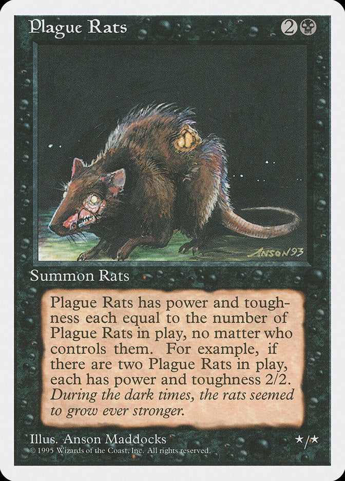 Plague Rats [Fourth Edition] | Tables and Towers