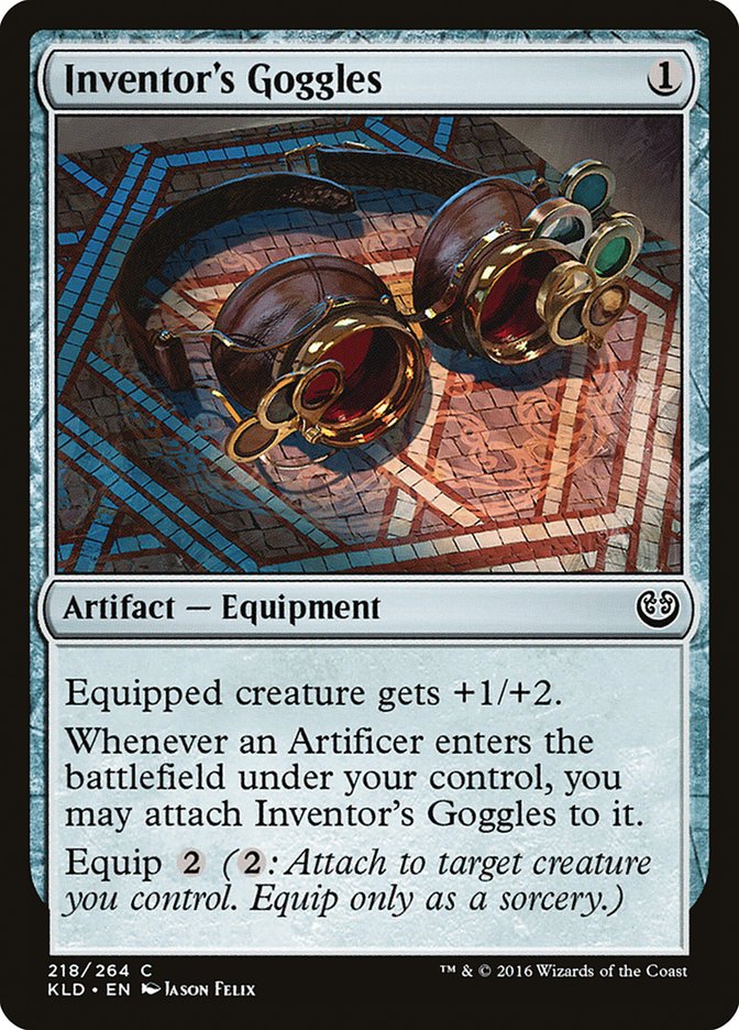 Inventor's Goggles [Kaladesh] | Tables and Towers