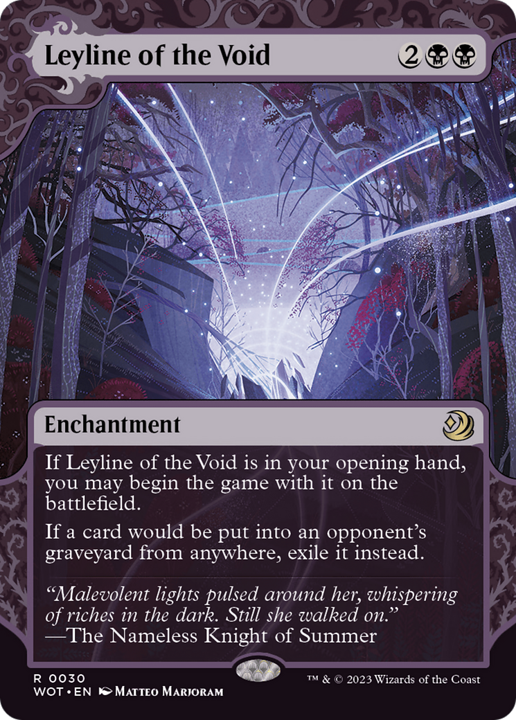 Leyline of the Void [Wilds of Eldraine: Enchanting Tales] | Tables and Towers