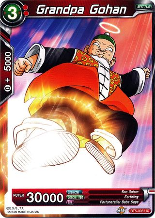 Grandpa Gohan (BT5-006) [Miraculous Revival] | Tables and Towers