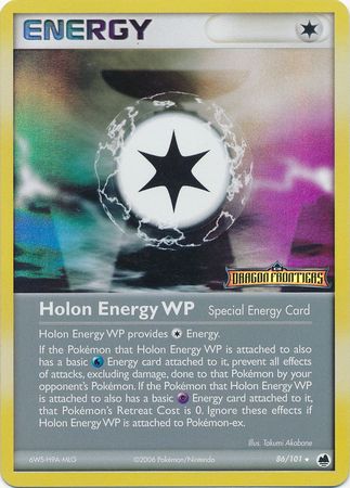 Holon Energy WP (86/101) (Stamped) [EX: Dragon Frontiers] | Tables and Towers