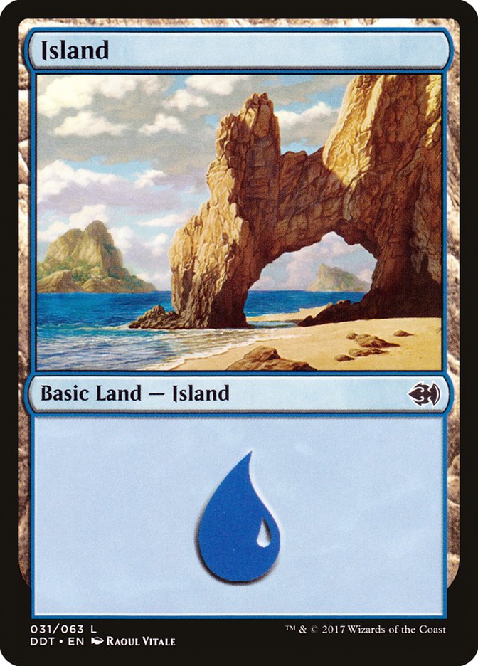 Island (31) [Duel Decks: Merfolk vs. Goblins] | Tables and Towers