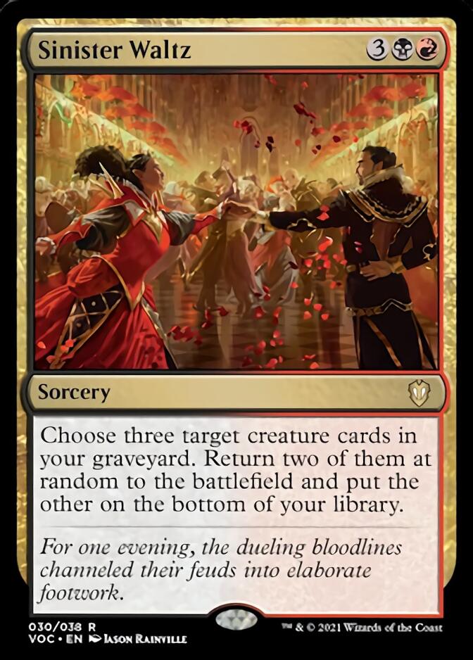 Sinister Waltz [Innistrad: Crimson Vow Commander] | Tables and Towers