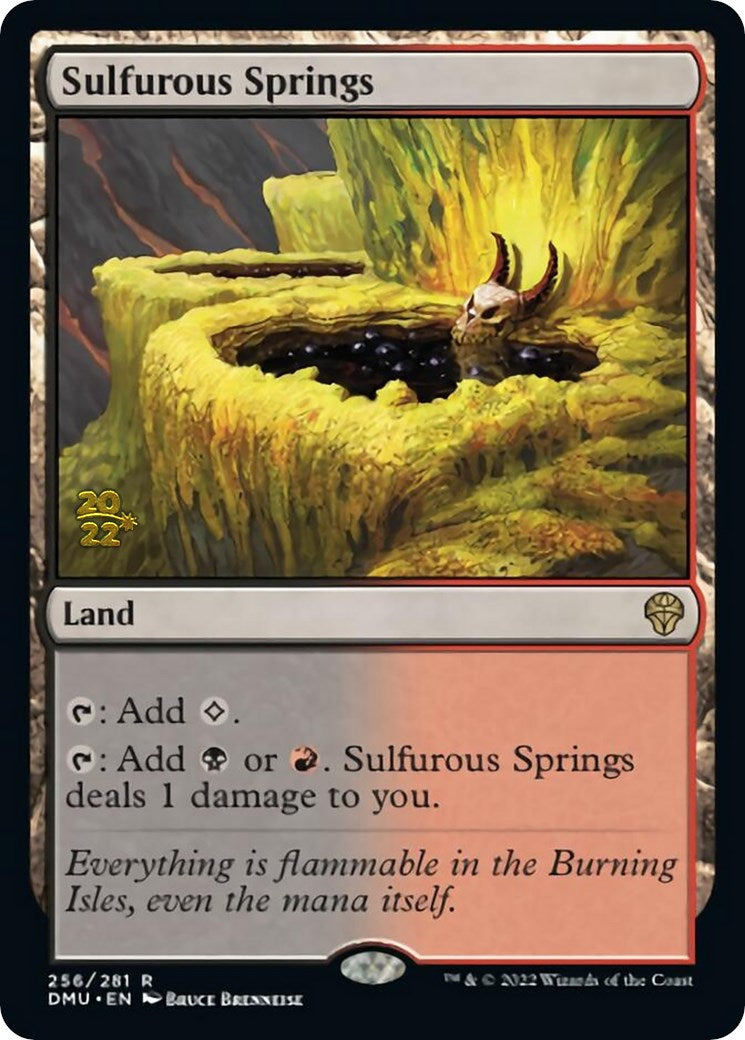 Sulfurous Springs [Dominaria United Prerelease Promos] | Tables and Towers