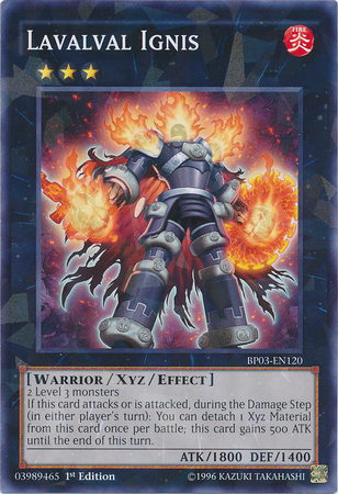 Lavalval Ignis [BP03-EN120] Shatterfoil Rare | Tables and Towers