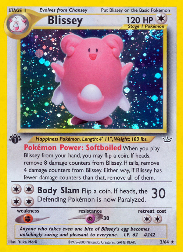 Blissey (2/64) [Neo Revelation 1st Edition] | Tables and Towers