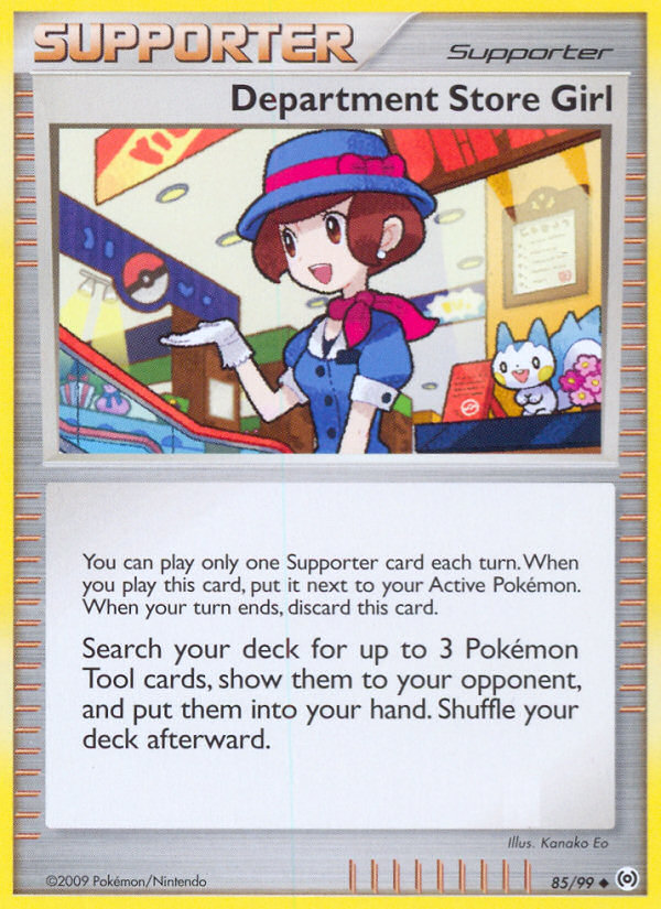 Department Store Girl (85/99) [Platinum: Arceus] | Tables and Towers