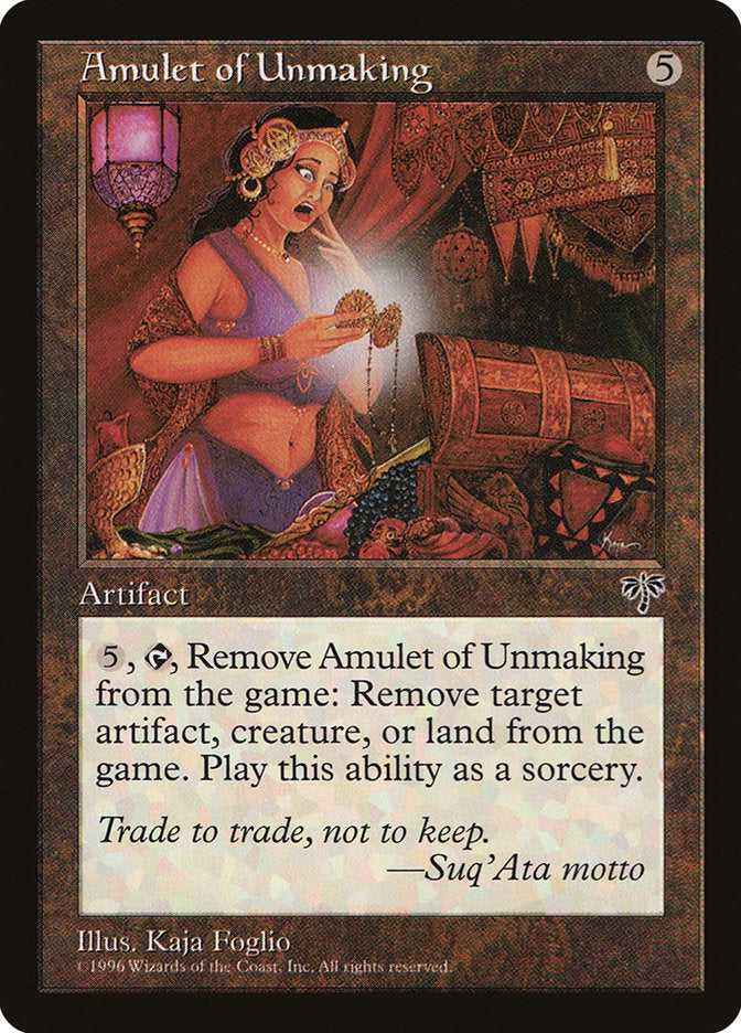 Amulet of Unmaking [Mirage] | Tables and Towers