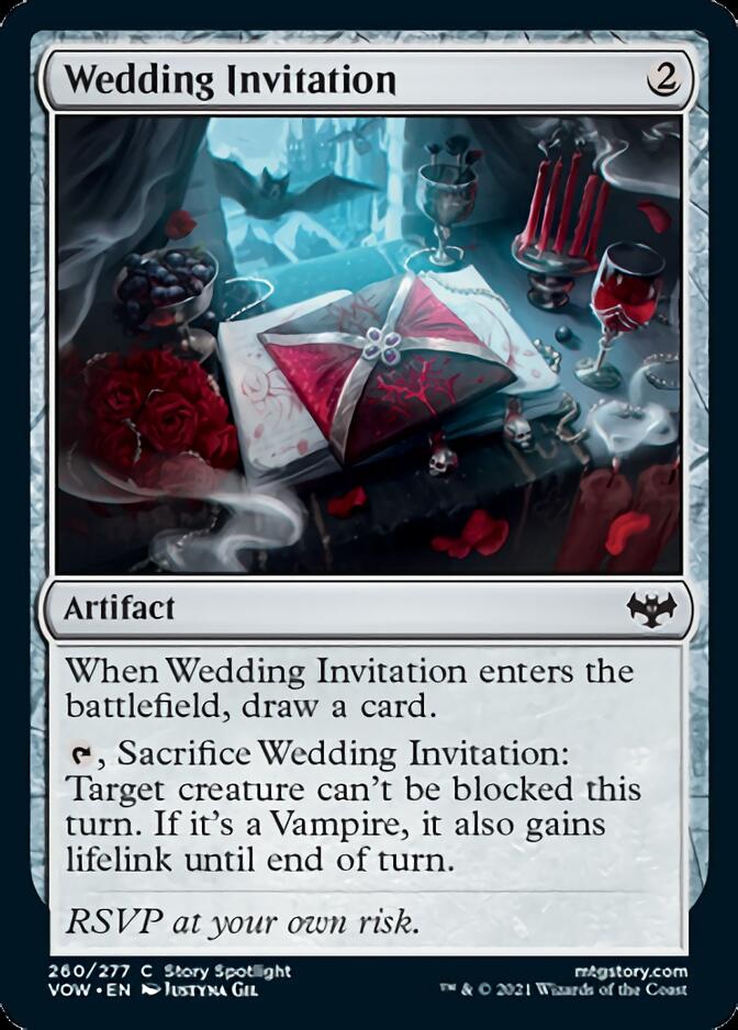 Wedding Invitation [Innistrad: Crimson Vow] | Tables and Towers