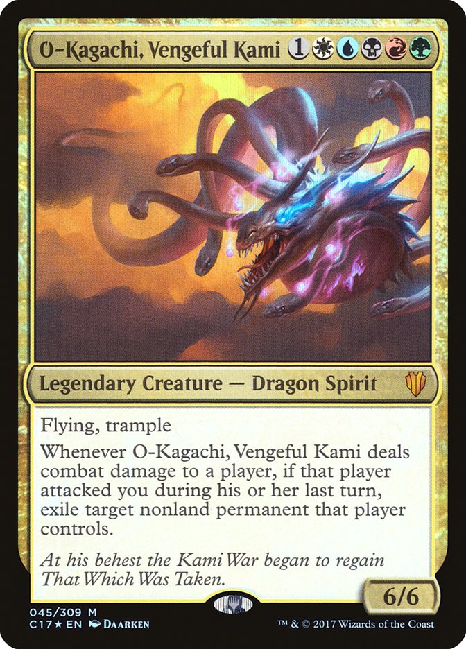 O-Kagachi, Vengeful Kami [Commander 2017] | Tables and Towers