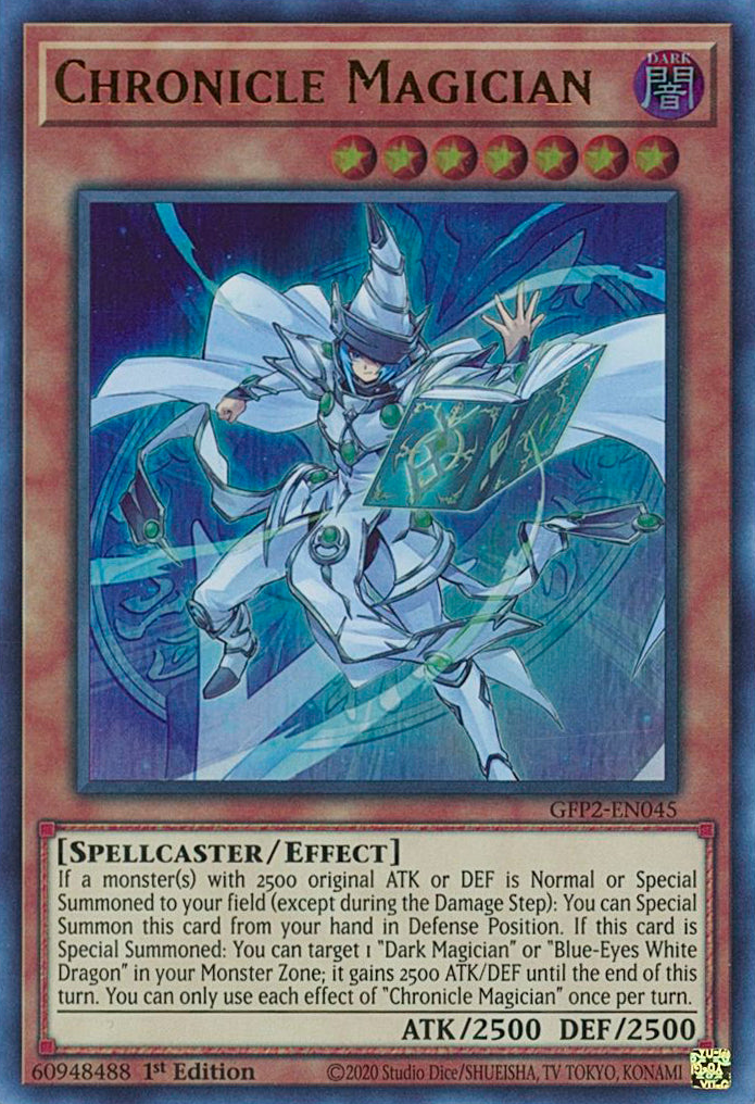 Chronicle Magician [GFP2-EN045] Ultra Rare | Tables and Towers