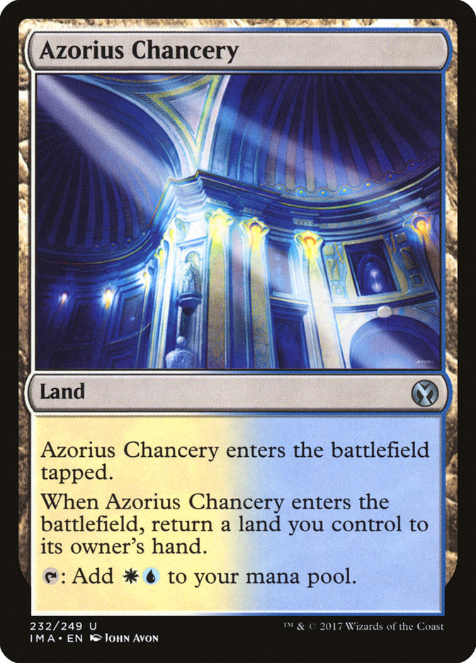 Azorius Chancery [Iconic Masters] | Tables and Towers