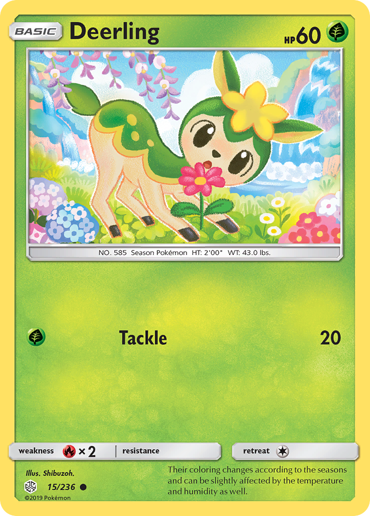 Deerling (15/236) [Sun & Moon: Cosmic Eclipse] | Tables and Towers