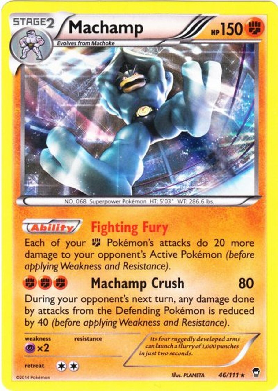 Machamp (46/111) [XY: Furious Fists] | Tables and Towers