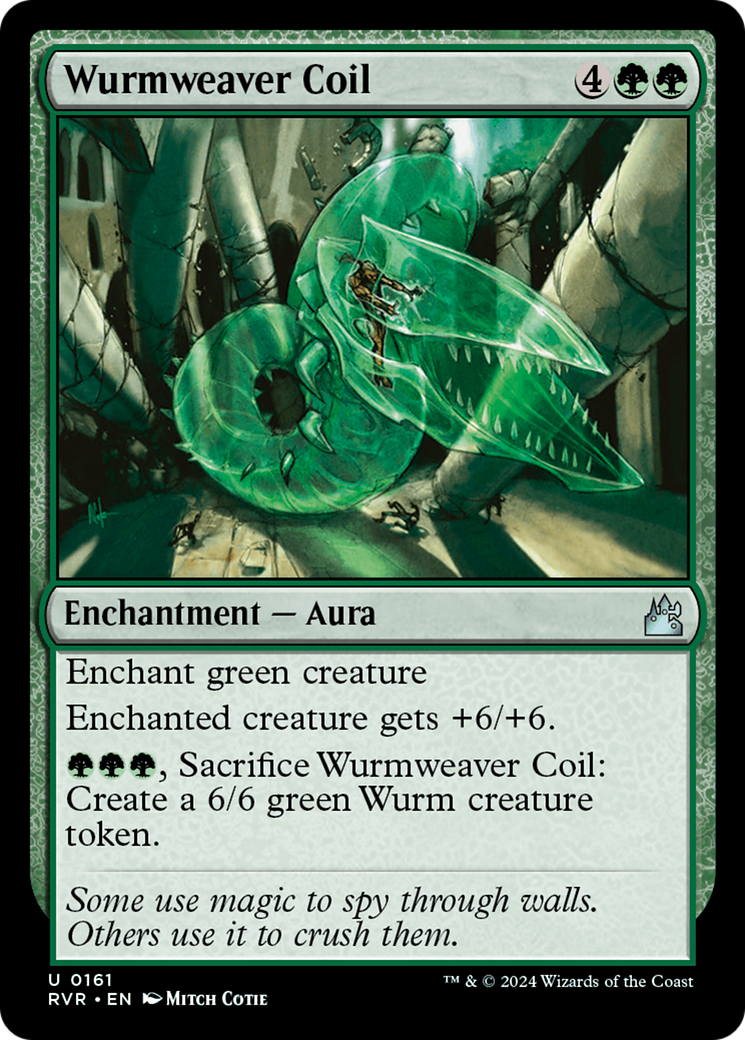 Wurmweaver Coil [Ravnica Remastered] | Tables and Towers