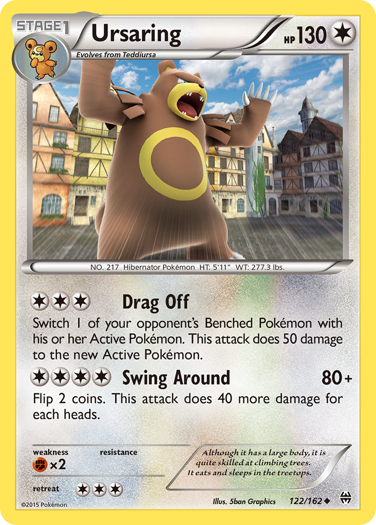 Ursaring (122/162) [XY: BREAKthrough] | Tables and Towers