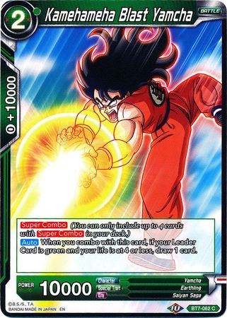 Kamehameha Blast Yamcha (BT7-062) [Assault of the Saiyans] | Tables and Towers