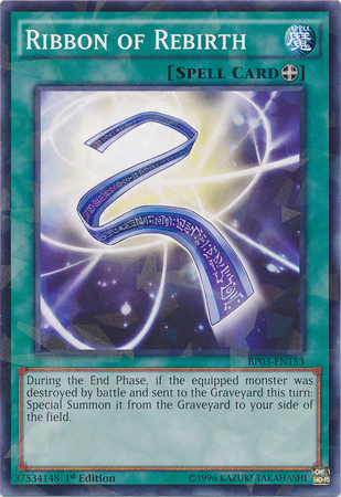 Ribbon of Rebirth [BP03-EN153] Shatterfoil Rare | Tables and Towers