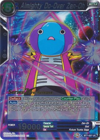 Almighty Do-Over Zen-Oh (BT7-037_PR) [Assault of the Saiyans Prerelease Promos] | Tables and Towers