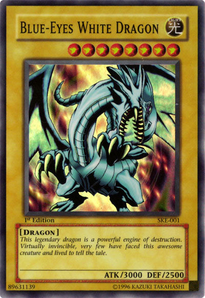 Blue-Eyes White Dragon [SKE-001] Super Rare | Tables and Towers