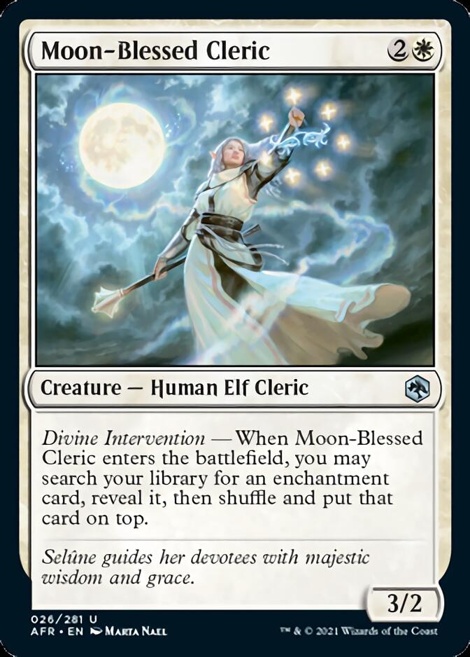 Moon-Blessed Cleric [Dungeons & Dragons: Adventures in the Forgotten Realms] | Tables and Towers