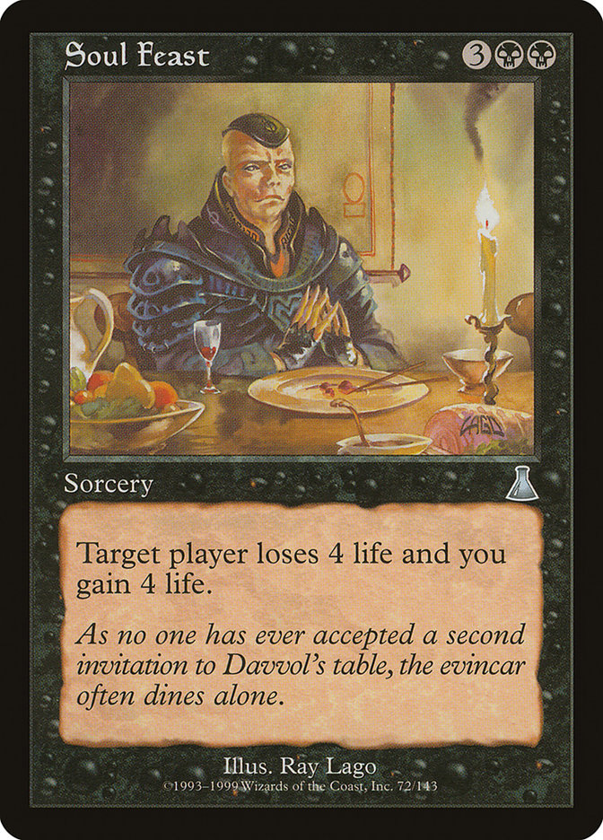 Soul Feast [Urza's Destiny] | Tables and Towers