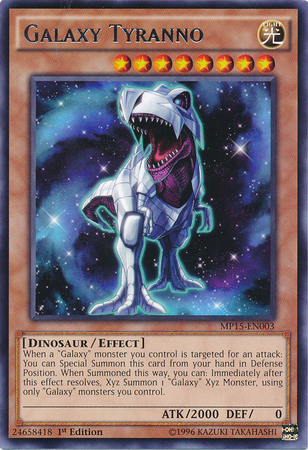 Galaxy Tyranno [MP15-EN003] Rare | Tables and Towers