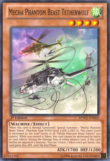 Mecha Phantom Beast Tetherwolf [BPW2-EN060] Common | Tables and Towers