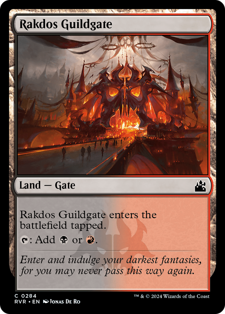 Rakdos Guildgate [Ravnica Remastered] | Tables and Towers