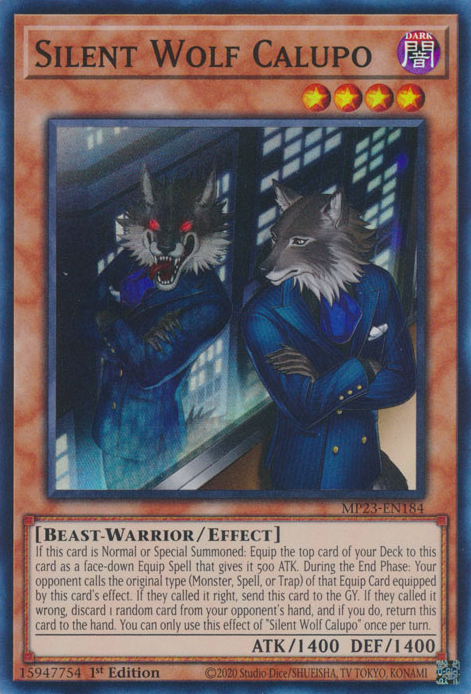 Silent Wolf Calupo [MP23-EN184] Super Rare | Tables and Towers