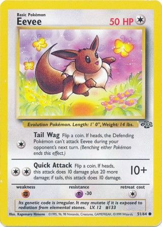 Eevee (51/64) [Jungle Unlimited] | Tables and Towers