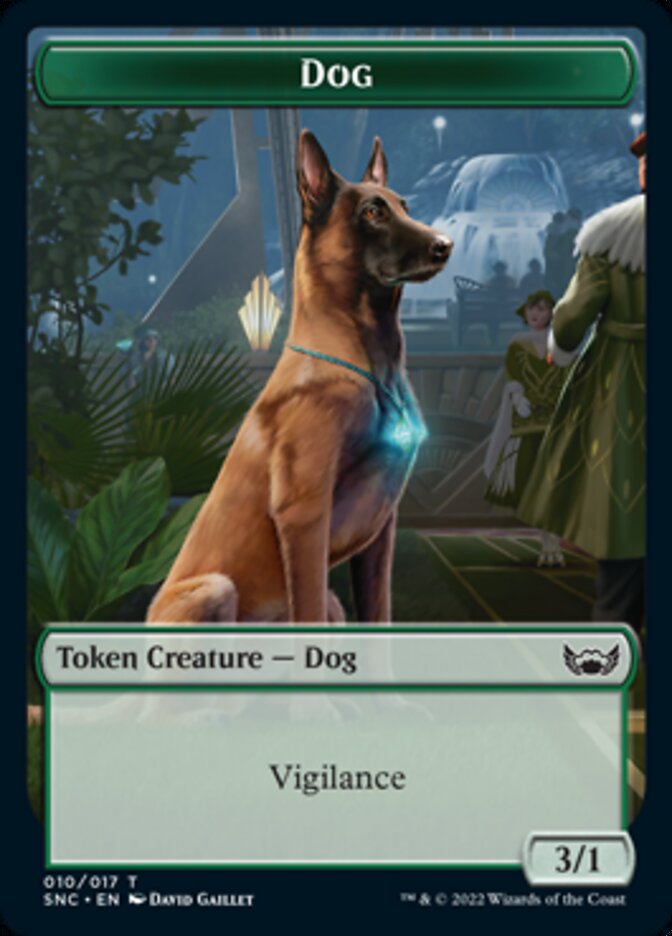 Fish // Dog Double-Sided Token [Streets of New Capenna Tokens] | Tables and Towers